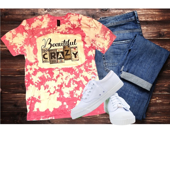 Hand Crafted Beautiful Crazy T-Shirt - Picture 2 of 4